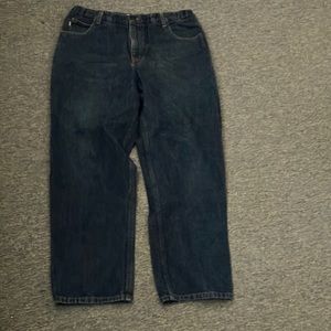 New LL Bean Comfort Waist denim jeans 35x30